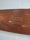 Vintage Stanley No  0  28 Inch Cherry Wood Level  Antique Tool - Ships Fast   