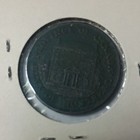 Bank Of Montreal 1842 1 2 Penny Token Lower Canada Bn In 2x2 Holder