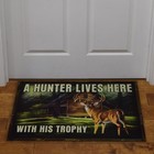 Rivers Edge Products Rubber Door Mat  26  X 17  Anti-slip Indoor Or Outdoor