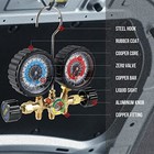  Ac Gauges R134a R22 R12 R502 A c Diagnostic Manifold Gauge Set With 5ft Hose  