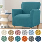 Armchair Cover Seater Sloping Arm Back Slipcover Sofa Covers Small Chair Soft   