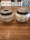 Victorian Vanity Brushes  Mirrors   Jars  Set 7