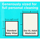 Assurance Premium Xl Disposable Washcloths Adult Incontinence Wipes  192 Count