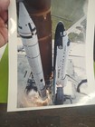 2 Rare Nasa Space Shuttle Launch Kodak Paper Photo Sts-41d Discovery Blue Stamp