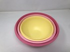 Tupperware Vintage Wondolier Bowls Set Of  Capacity  12  8  And 6