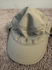 Rei Co-op Sun Hat S m Safari Cap Neck Flap Outdoor Hiking Nylon Tan Shade Hiking