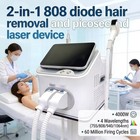 Professional 2 In 1 Diode Laser Hair Removal Machine Picosecond Tattoo Removal