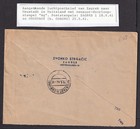 Croatia Multi Franked 1944 Registered Airmail Censored Cover To Germany