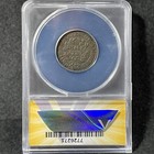 1804 1 2c Spiked Chin Draped Bust Half Cent C-8 Fine Anacs F 15 Details