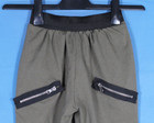 Weissman 8972 Army Green Knit Sweatpants Pants Slouchy W zipper Detail Sc S Chld
