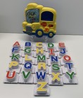 Leapfrog Phonics Lot  Electronic School Bus  26 Alphabet  code Word Caper Dvd
