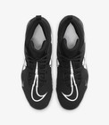 Size 13w Nike Alpha Menace 3 Shark Wide Black White Football Lineman Cleats