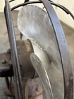 1930 s Vintage Art Deco Emerson Silver Swan Oscillating Table Fan  works  Read 