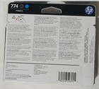 Hp 774 Matte Black cyan Printhead P2w01a Oem Genuine Sealed 