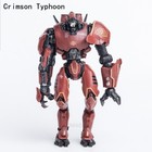 Jaeger Crimson Typhoon 7  Action Figure Toy Red Robot For Pacific Rim Series 1