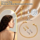 Magnetic Necklace Clasp  12pcs  - 14k Gold   Silver Plated Extra Strong