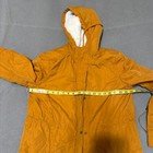 Old Navy Womens Parka Jacket Size S Copper Faux-fur Water Resistant Hoodie