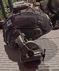 Nij Iiia Tactical Helmet   Uv-5r Radio Uhmwpe F30 Comms Nav Light Ir Iff Unit 