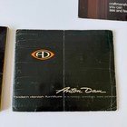 Vintage Danish Modern Furniture Catalogs Fabric Sample Book Ephemera Lot