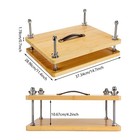 Book Binding Press  Wooden Portable Book Binding Tool  Book Binding Tools