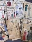 Vintage Sewing Pattern Lot Of 25 Butterick New York Mccall 1940-70   s Most Uncut