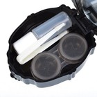 Ahier Contact Lens Case Rose Design Portable Contact Lenses Container Holder    