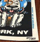 Official Weezer Msg New York Poster 9 11 24 Poster Dr Juanpa 54 300