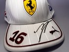 Ferrari Cap Signed By Charles Leclerc