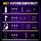 Wireless Bluetooth Over Ear Stereo Headphones Foldable Headset With Microphone
