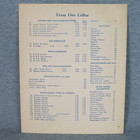 Vintage 1940s Kungsholm Dinner Menu Chicago Scandinavian Smorgasbord Restaurant