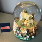 San Francisco Music Box Co Snow Globe Pigs - My Favorite Things Tune      1996 