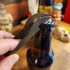 Coca-cola Steel Bottle Opener With Antique Finish  3 5  X 0 75  