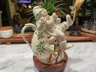 Cute Lenox Holiday Santa Collection Teapot 6 Cups 10  Tall