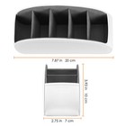  5 Compartments  Remote Control Holder Tv Remote Caddy Desktop Organizer