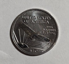 1999 1 10 Oz Platinum Eagle Impaired