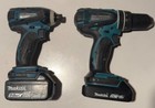 Makita Combo Kit W  Impact Driver   Hammer Drill   2 18v Batteries - Brand New