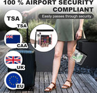 Bag Toiletry Travel Tsa Clear Approved Pack Carry Airport Carry-on Quart Size