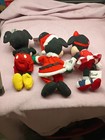 Disney Store Mini Bean Bag Plush Mickey And Minnie 6  Wt