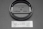 Minolta 55mm Front Lens Cap Lf-1155 Snap-on Plastic Genuine Capital Logo Japan