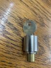 New Vidmar Sl-10 Lock Cylinder With 1 Key - Lock  c17 Pre-stanley Vintage Vidmar