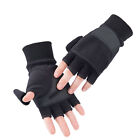 Unisex Flip Fingerless Touch Screen Winter Warm Gloves Photography Mittens New