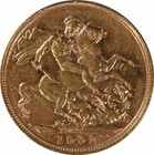 1902 Great Britain 1 Sovereign Km805 Au Uncertified  954
