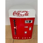 Coca-cola Vintage Vending Machine Ceramic Cookie Jar Retro Kitchen Decor