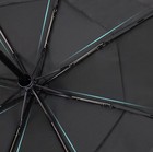Black 3 Layer Folded Umbrella