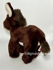 Vintage Dakin 1988 Brown Donkey Pony Horse 12  Plush Stuffed Animal