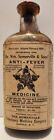 Large Dr  Wm  Somerville   Sons Anti-fever Medicine  Bottle In Box With Paper