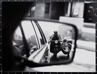 Giesela Franke Berlin Traffic Rearview Mirror Motorcycle Photography 1980s