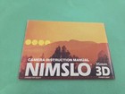 Nimslo 35mm 3d Instruction Manual Guide