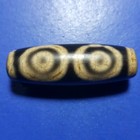 11 Tibetan Bead Old Agate 3 Eyed Ancient Dzi Pure Amulet Necklace Tibet Eyes       