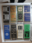 Lot Of 200  1940s Hotel Matchbook Covers  Sleeved In Folder